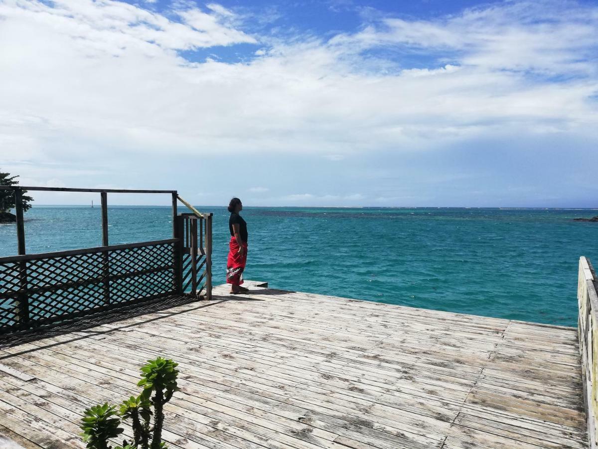 Lusia'S Lagoon Chalets Salelologa Bagian luar foto