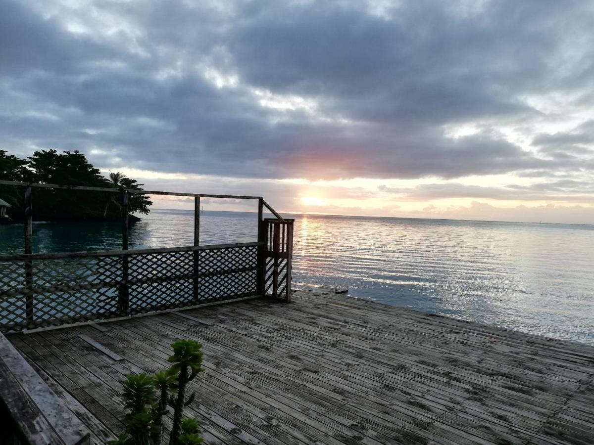 Lusia'S Lagoon Chalets Salelologa Bagian luar foto