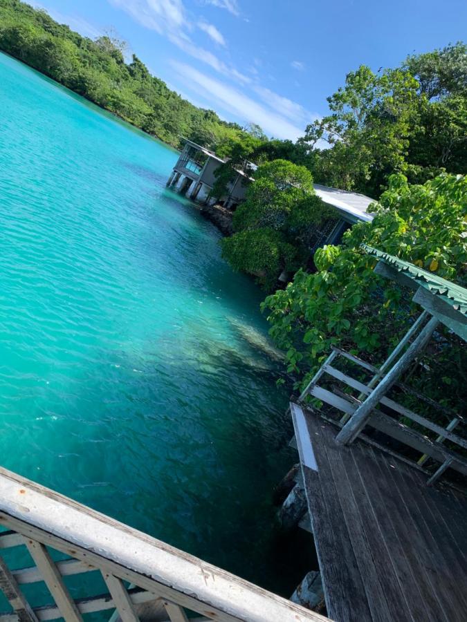 Lusia'S Lagoon Chalets Salelologa Bagian luar foto